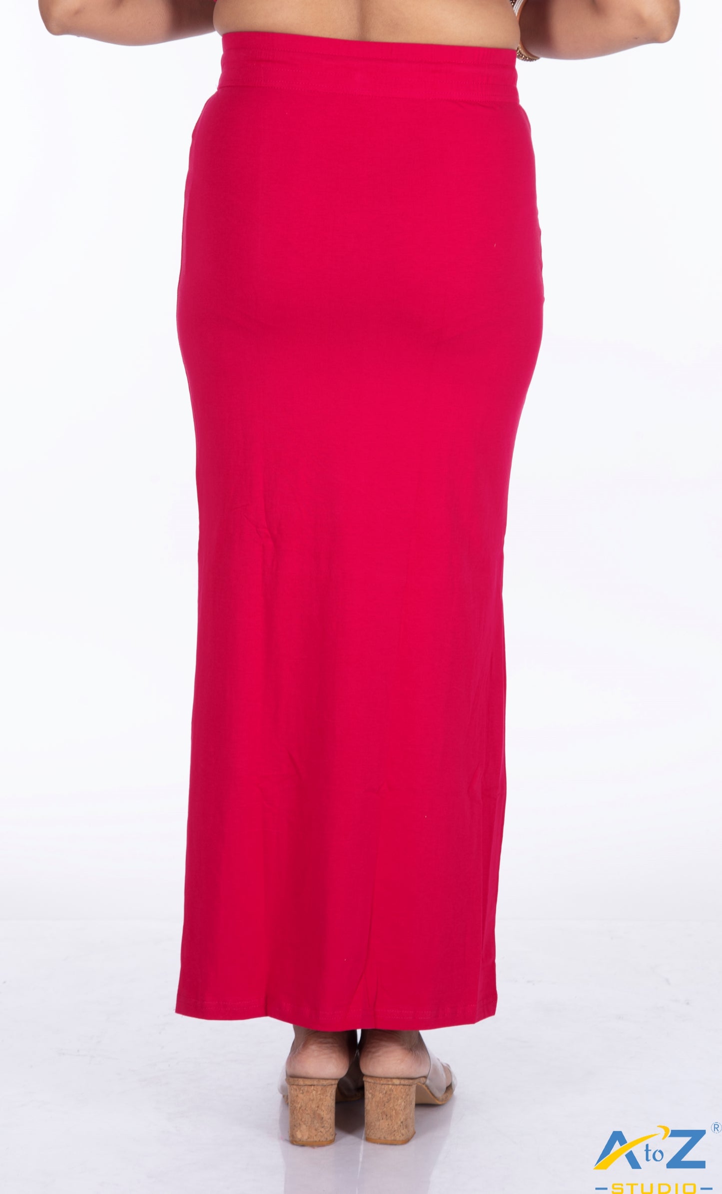 Red Plain Cotton Shapewear