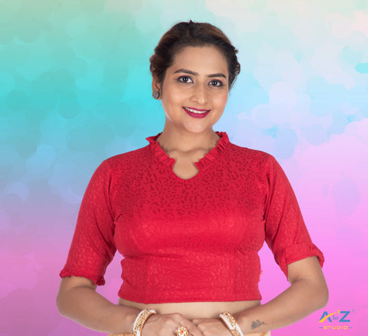 "Fancy Blouse Fabrics 101: Net, Organza, Velvet & More"