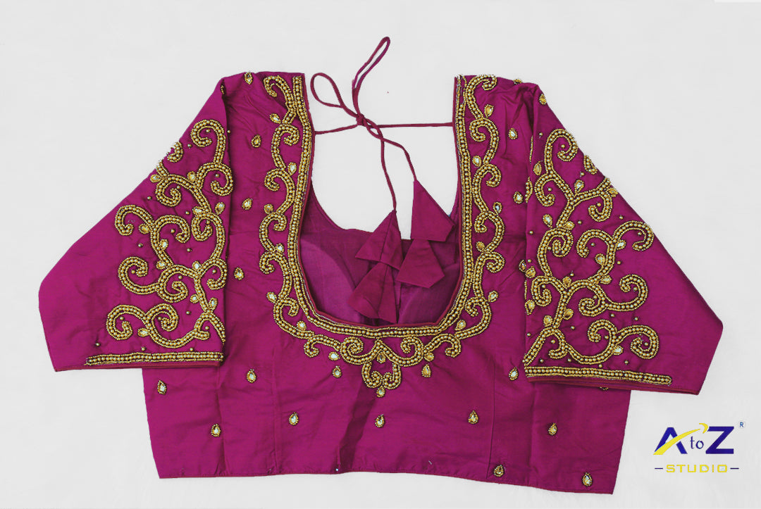 Stunning Blouse Designs for Your Mehendi, Sangeet & Reception