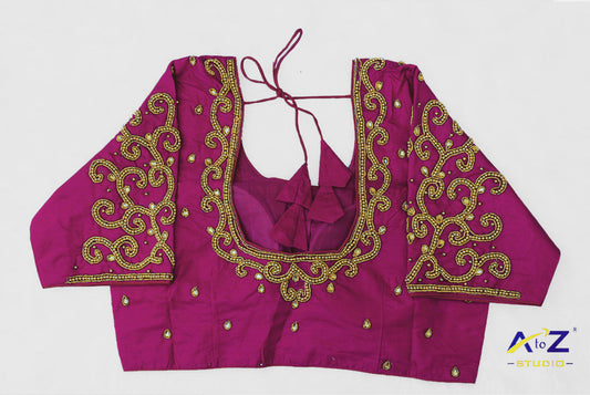 Stunning Blouse Designs for Your Mehendi, Sangeet & Reception
