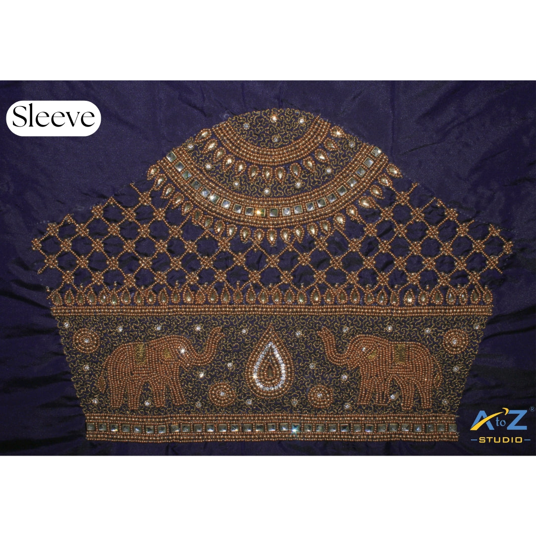 Stunning Handwork Sleeve Design for Bridal and Party Wear Blouses