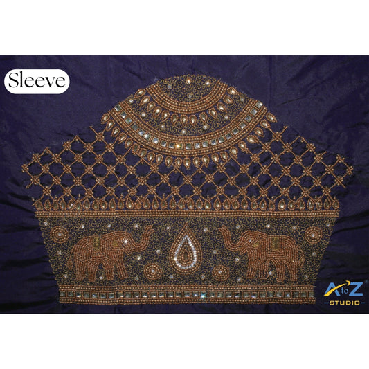 Stunning Handwork Sleeve Design for Bridal and Party Wear Blouses