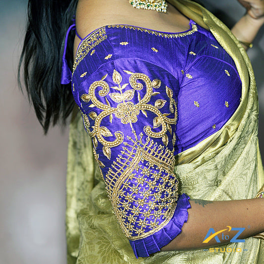 Your Dream Aari Work Blouse Is Just ₹699 – Find It at AtoZ Studio