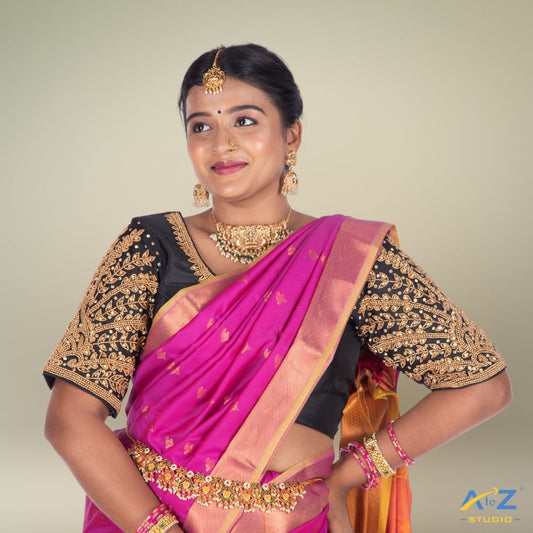 The Best Fabric Choices for South Indian Bridal Blouses