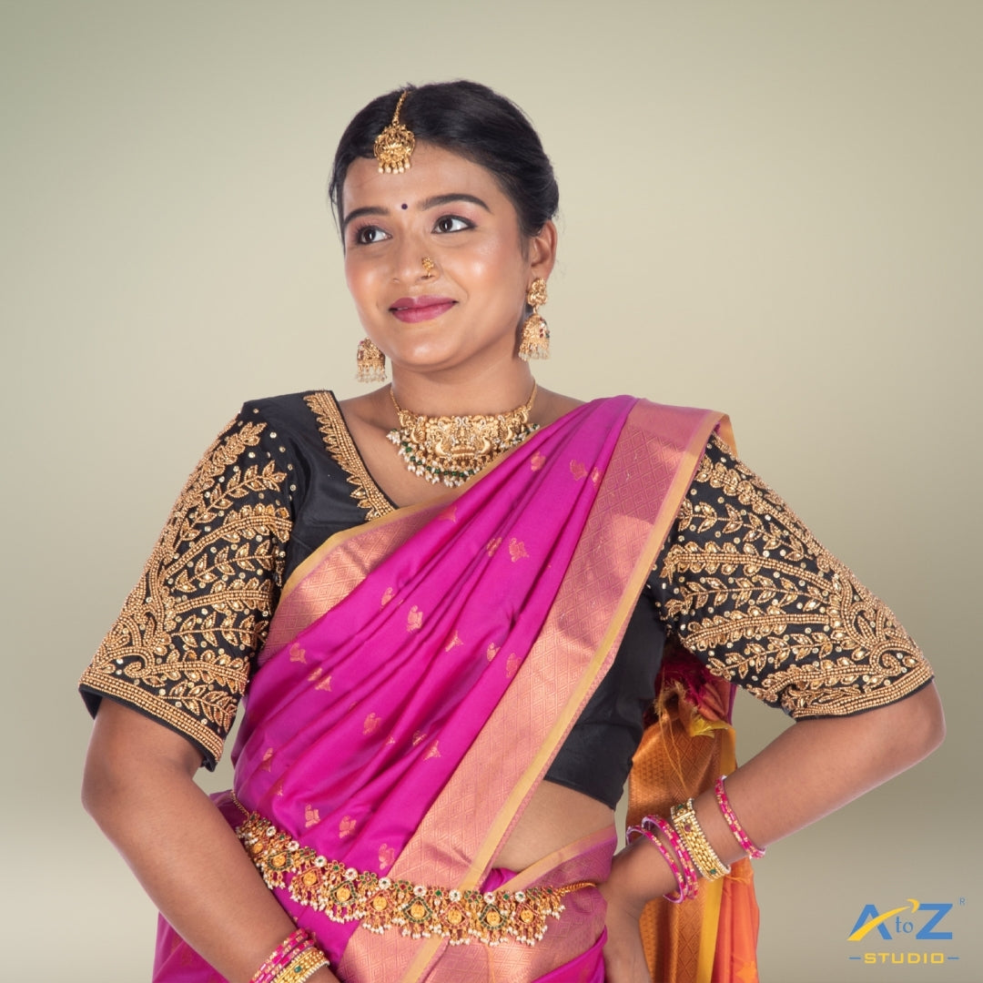 The Best Fancy Blouses for Silk Sarees