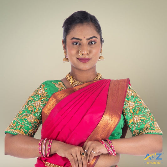 Mirror Work Fancy Blouses – The New Trend