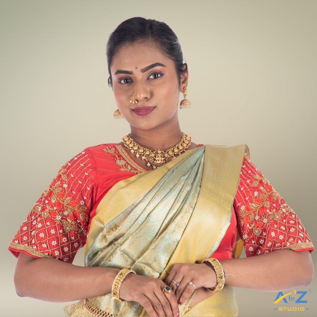 Why Red Is the Most Popular Bridal Blouse Color