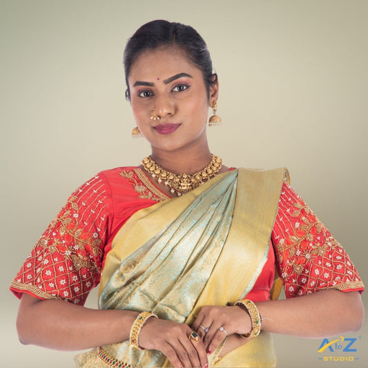 Why Red Is the Most Popular Bridal Blouse Color