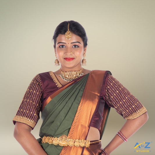 10 Fancy Blouse Designs for a Glamorous Look