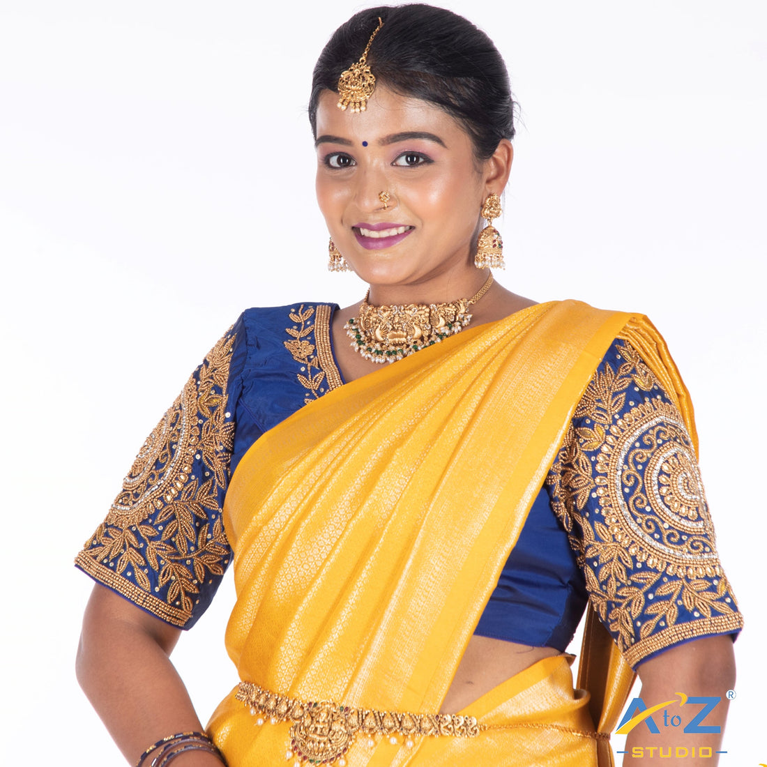 Bridal Blouses with Belts, Capes & Tassels: Trendy Twists