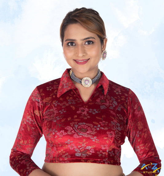 The Best Blouse Neck Designs for Every Face Shape