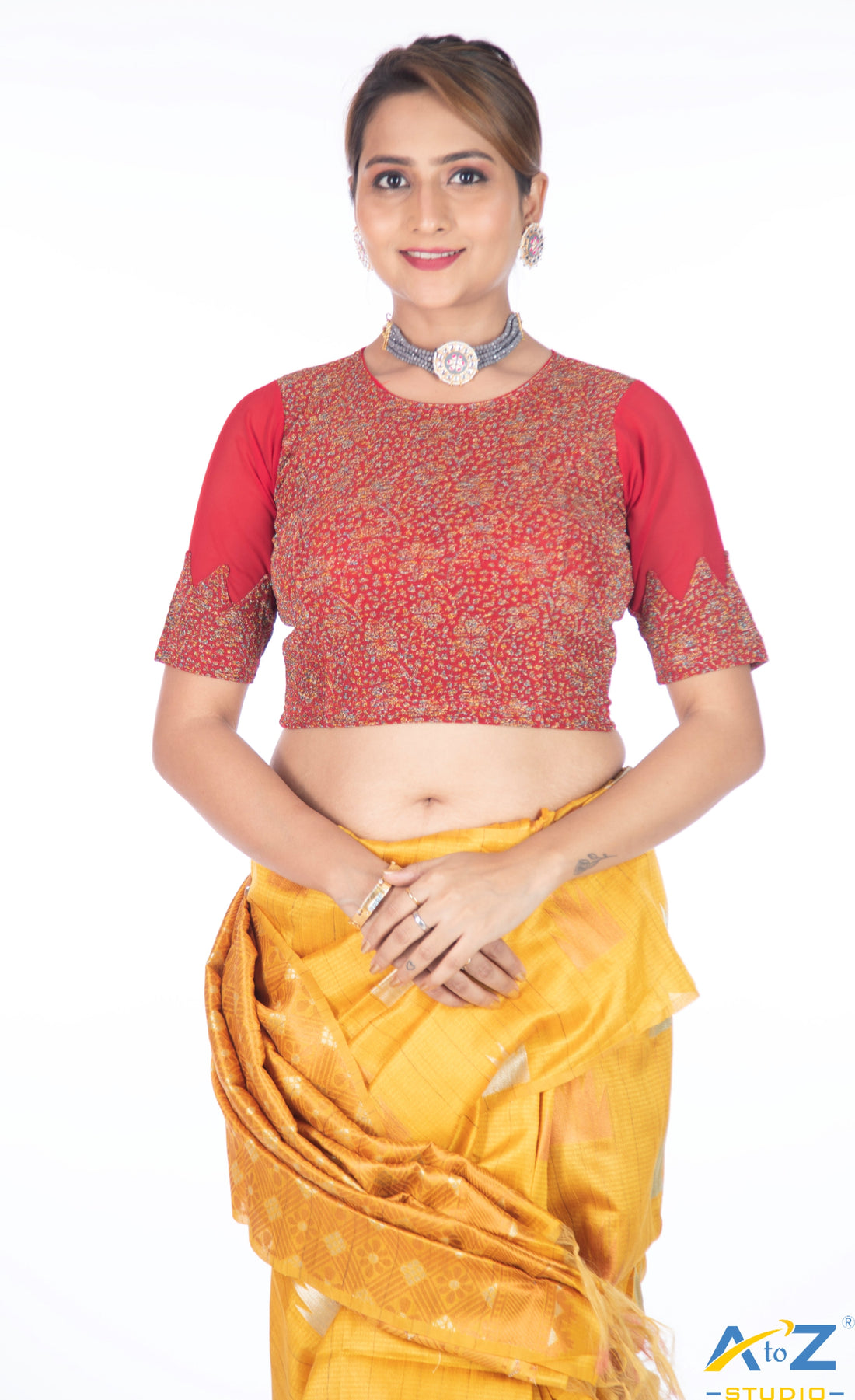 “Color Combinations That Make Bridal Blouses Pop”