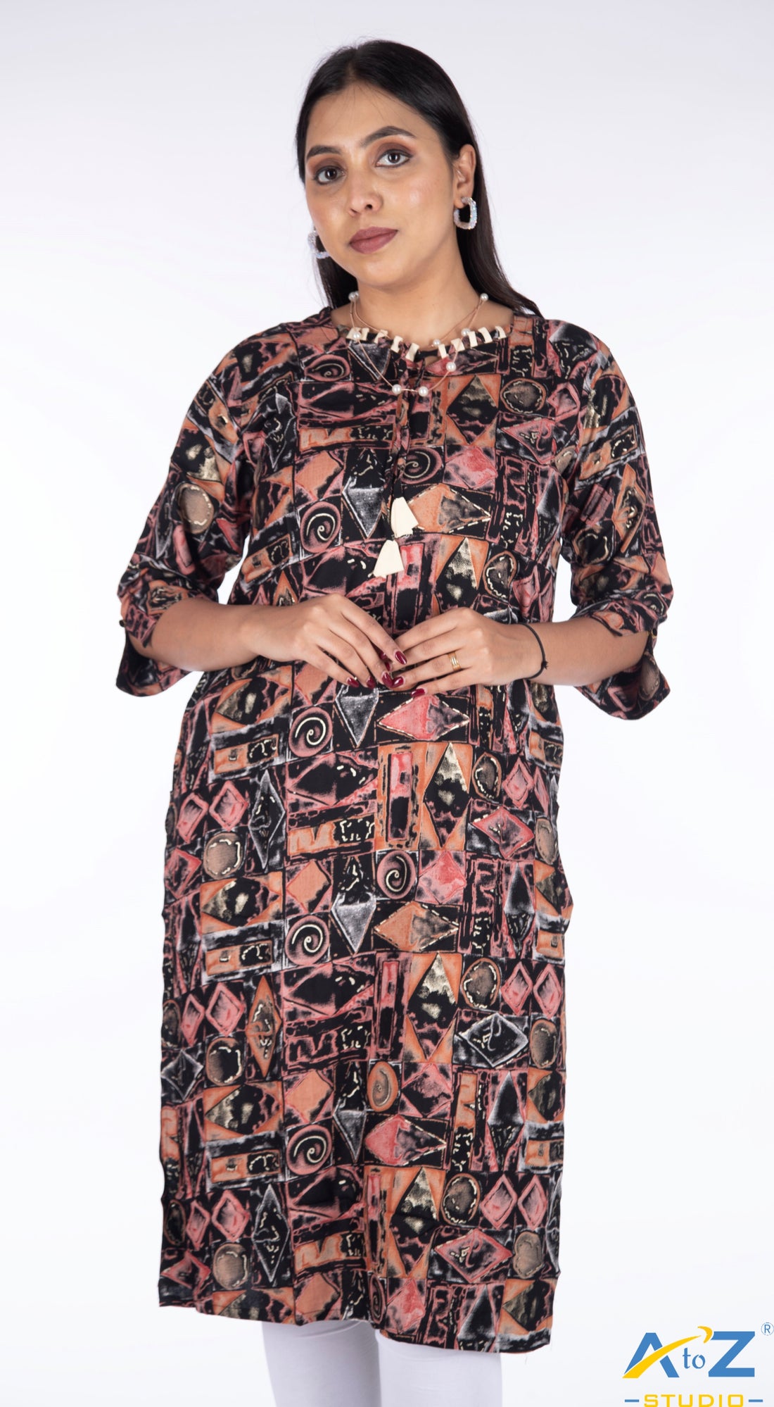 Timeless Sophistication: Black Kurta Collection by A to Z Studio