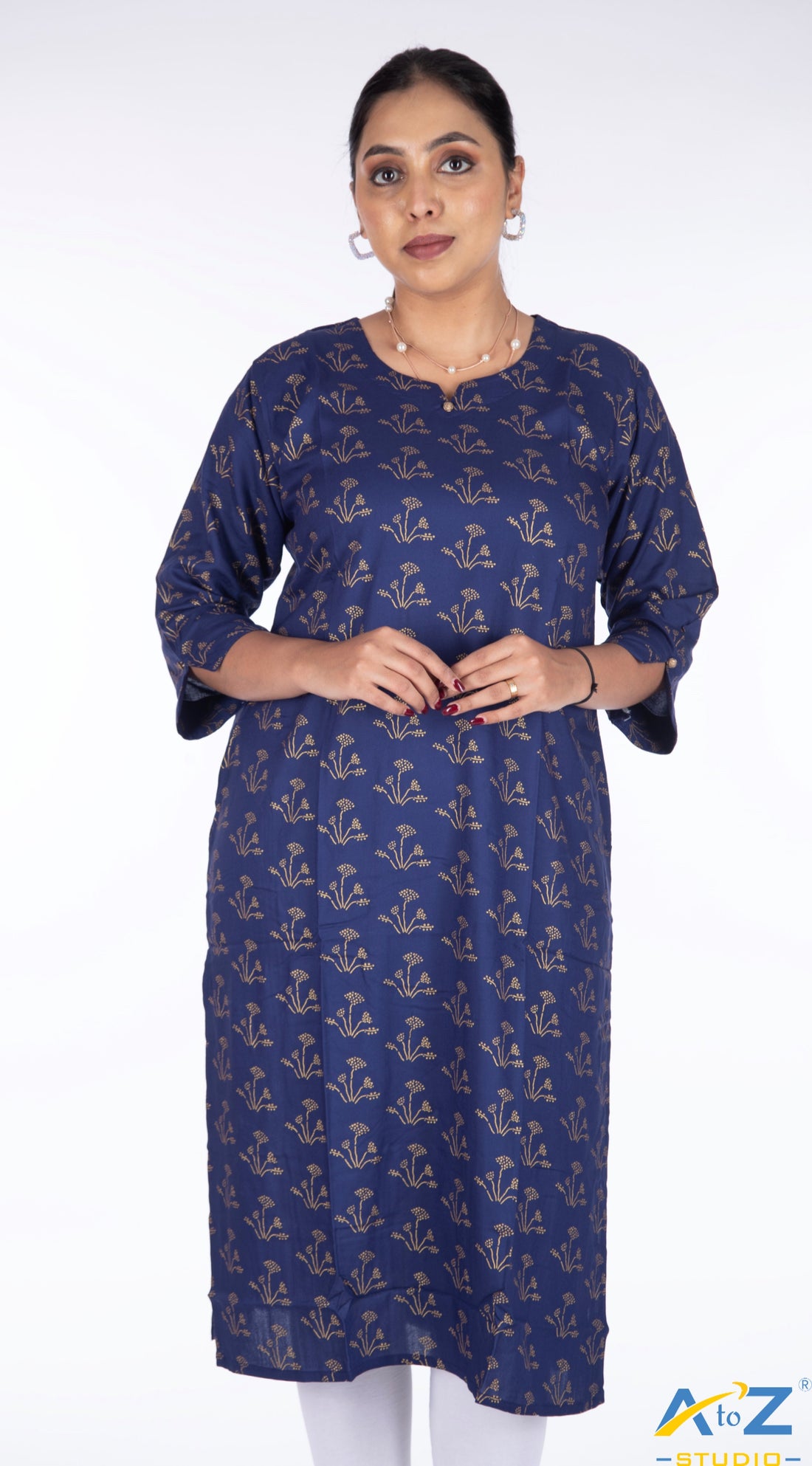 Classic Charm: Blue Kurta Collection by A to Z Studio