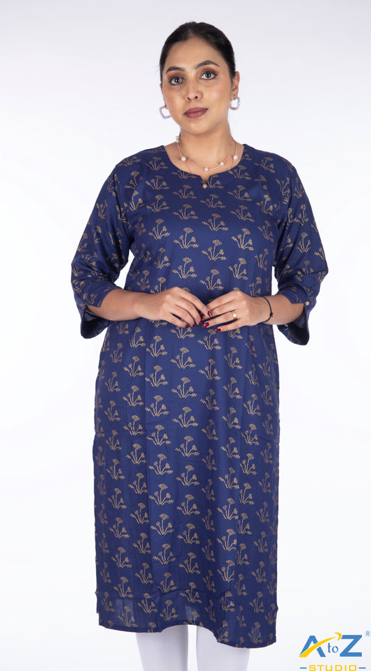 Classic Charm: Blue Kurta Collection by A to Z Studio