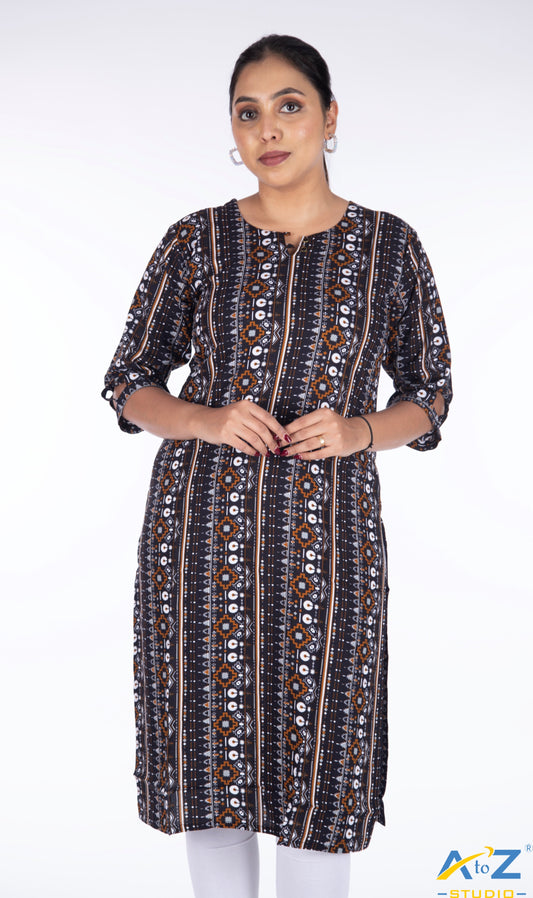 Timeless Elegance: Black Kurta Collection by A to Z Studio