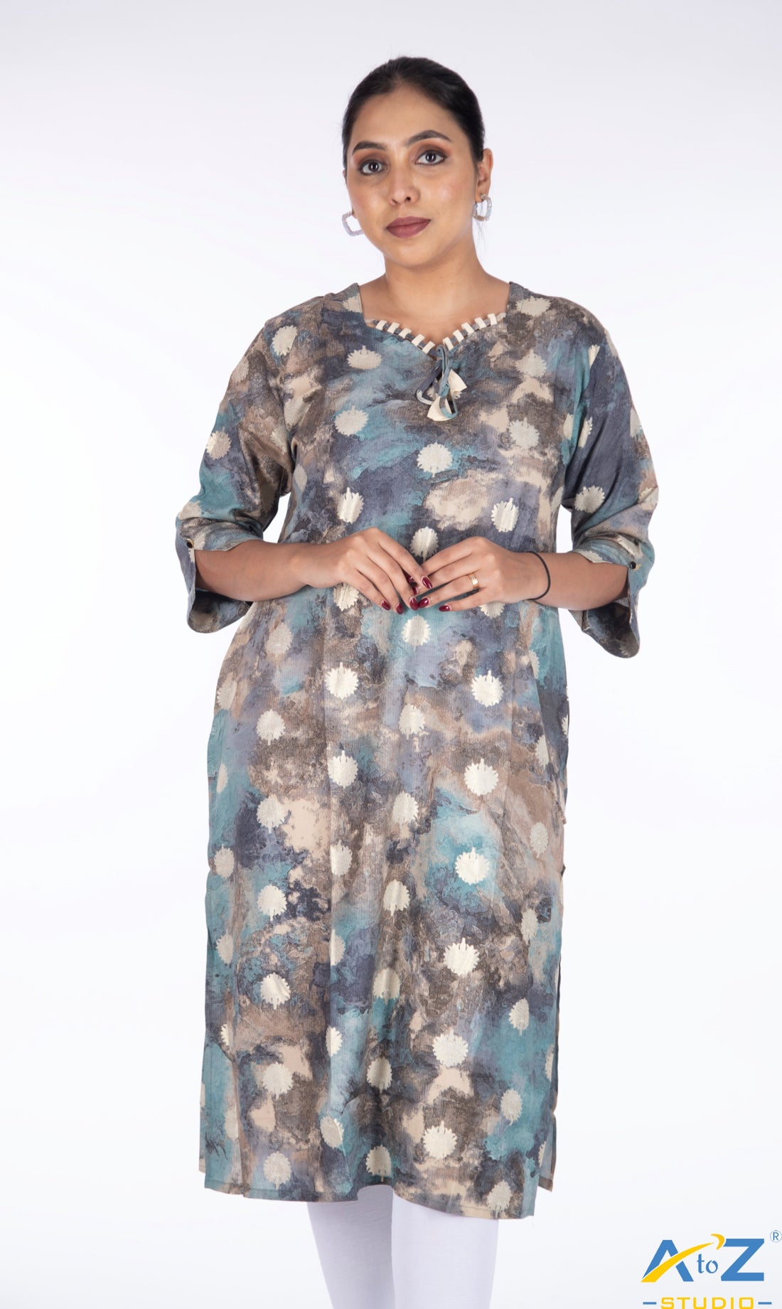 Shades of Elegance: Multi Blue Kurta Collection by A to Z Studio