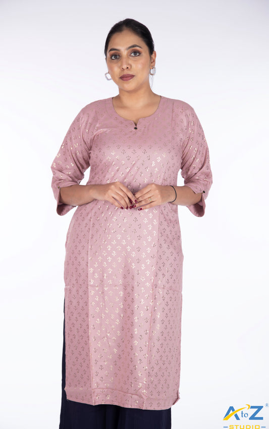 Soft Elegance: Peach Kurta Collection by A to Z Studio