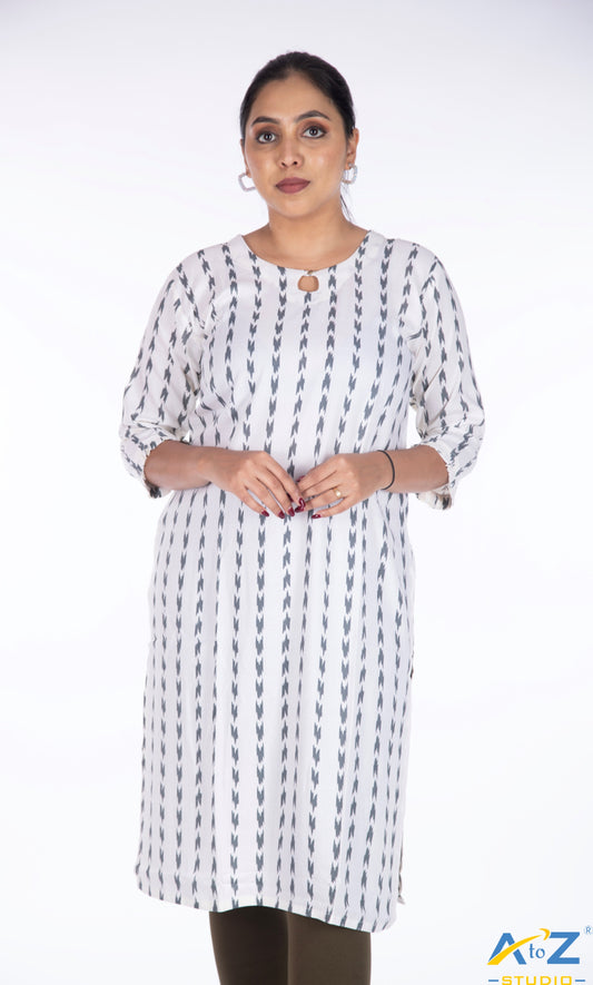 Timeless Elegance: Off White Kurta Collection by A to Z Studio