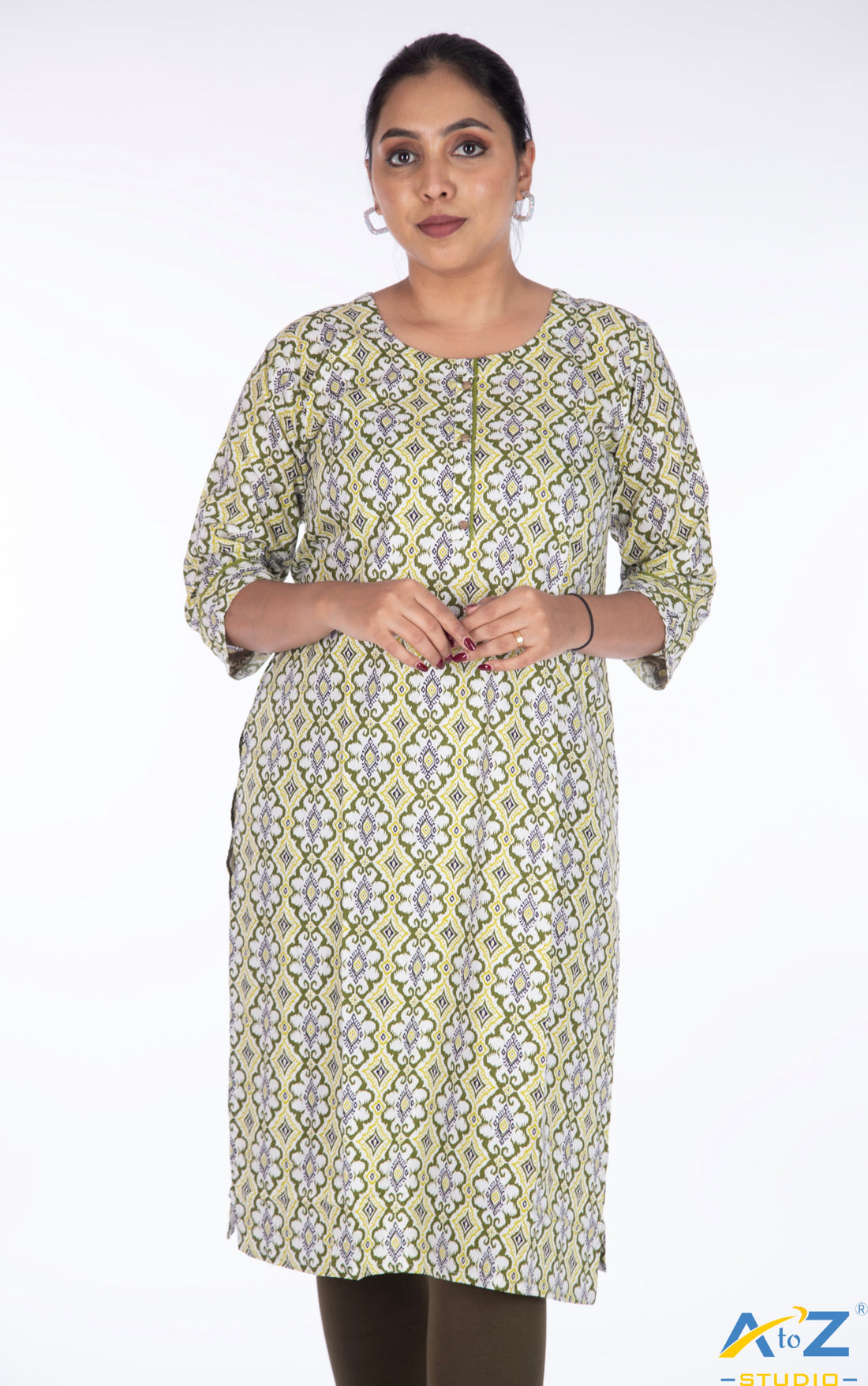 Festive Elegance: Mehendi Kurta Collection by A to Z Studio