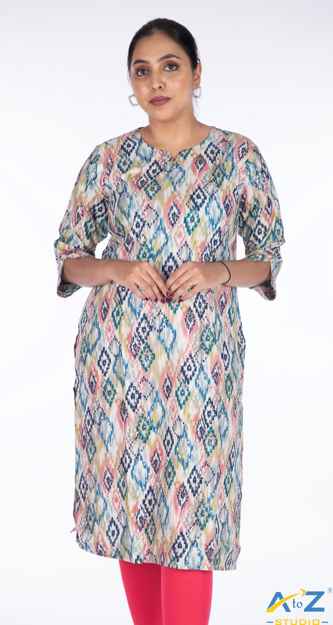 Shades of Elegance: Multi Blue Kurta Collection by A to Z Studio