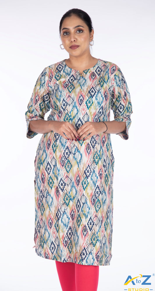 Shades of Elegance: Multi Blue Kurta Collection by A to Z Studio