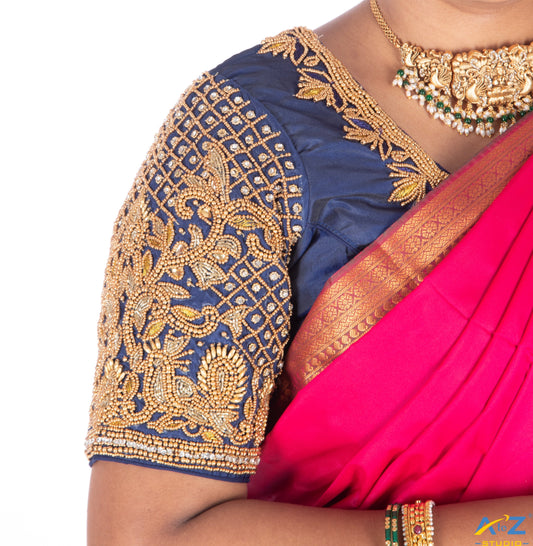The Art of Handwork in South Indian Bridal Blouses