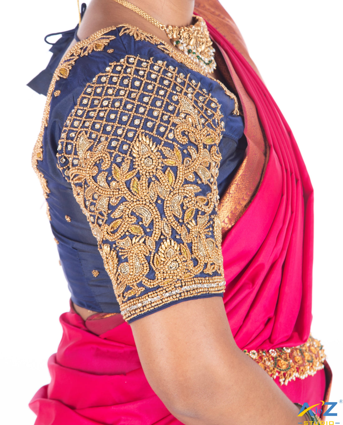 Bridal Blouse Fabrics – Embroidered Materials at AtoZ Studio