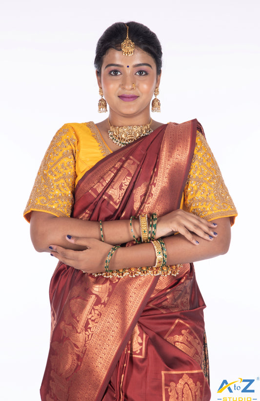 Bridal Blouse Materials – Shop Online at AtoZ Studio