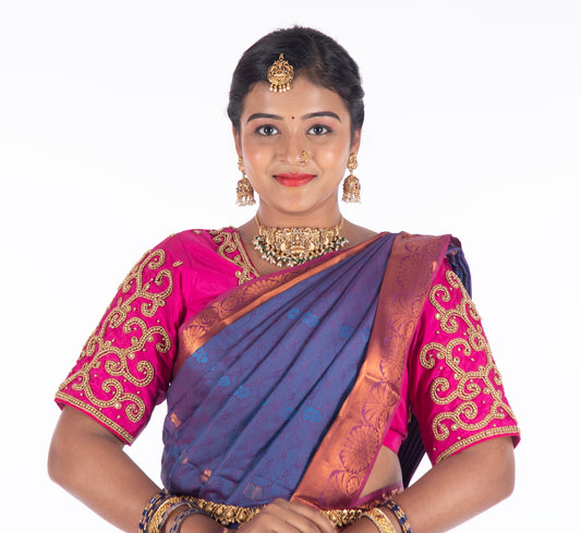 Custom Bridal Blouses – Design Your Own at AtoZ Studio