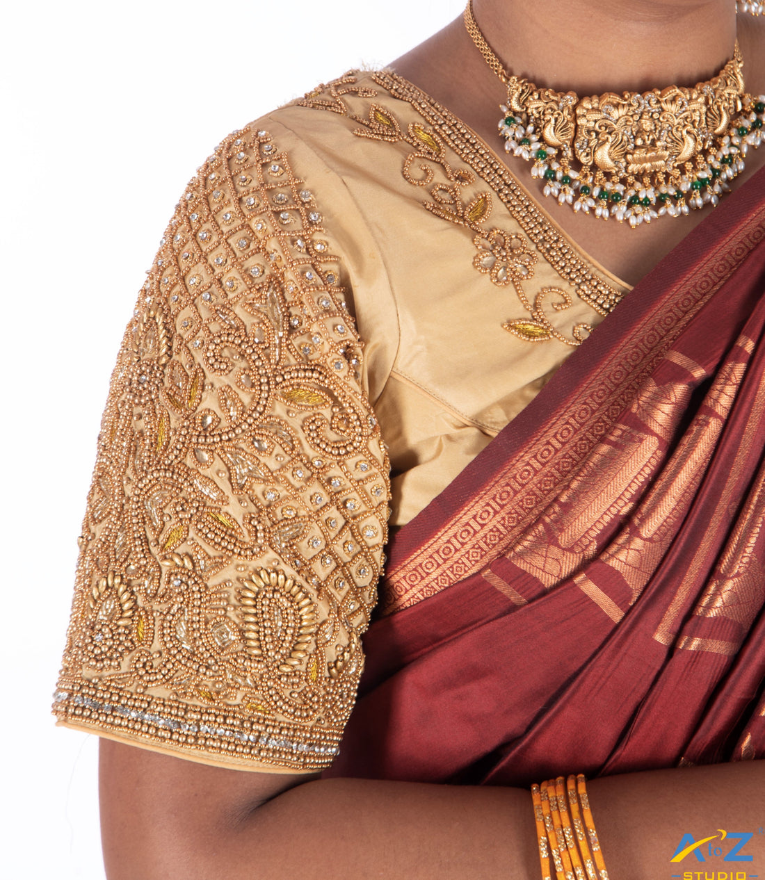 Bridal Blouse Fabrics – Silk & More at AtoZ Studio