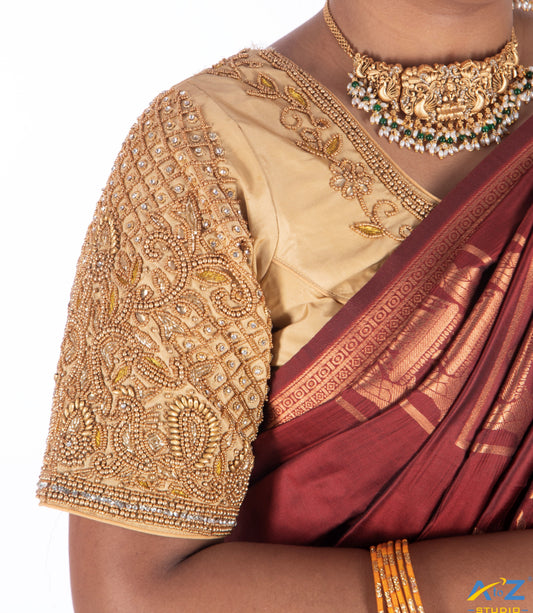 Bridal Blouse Fabrics – Silk & More at AtoZ Studio