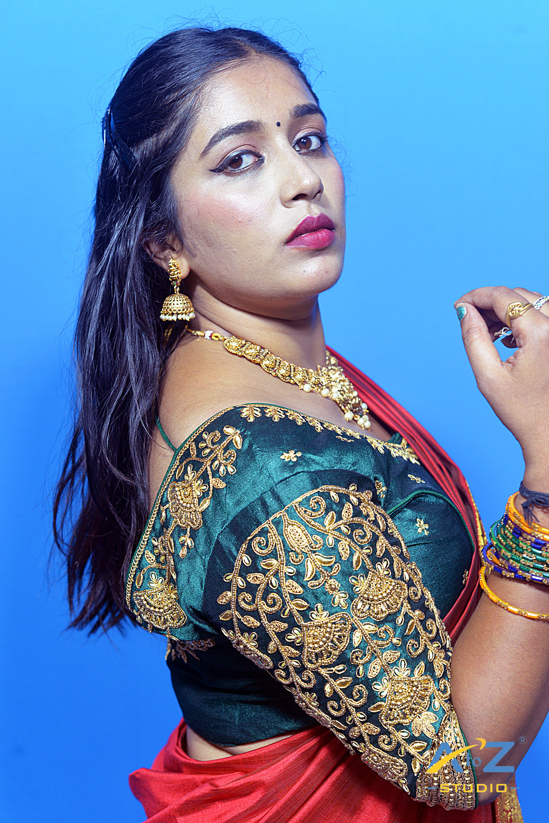 How to Style a ₹699 Bridal Blouse Like a Celebrity Bride