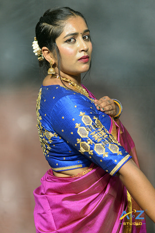 Stunning Aari Work Blouses Starting at Just ₹699 – Only at AtoZ Studio!