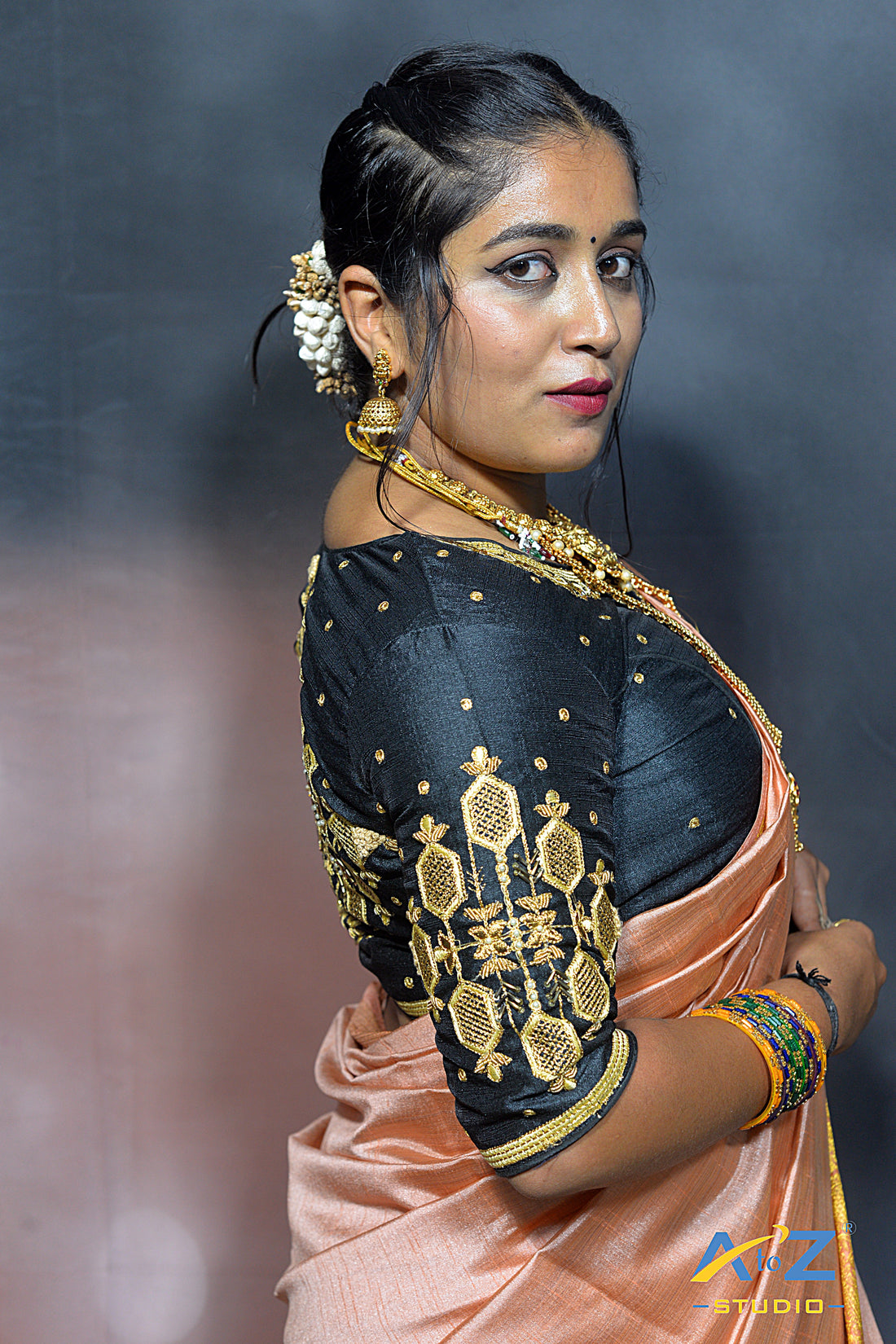 Get the Aari Look for Less – Blouses at Just ₹699 from AtoZ Studio