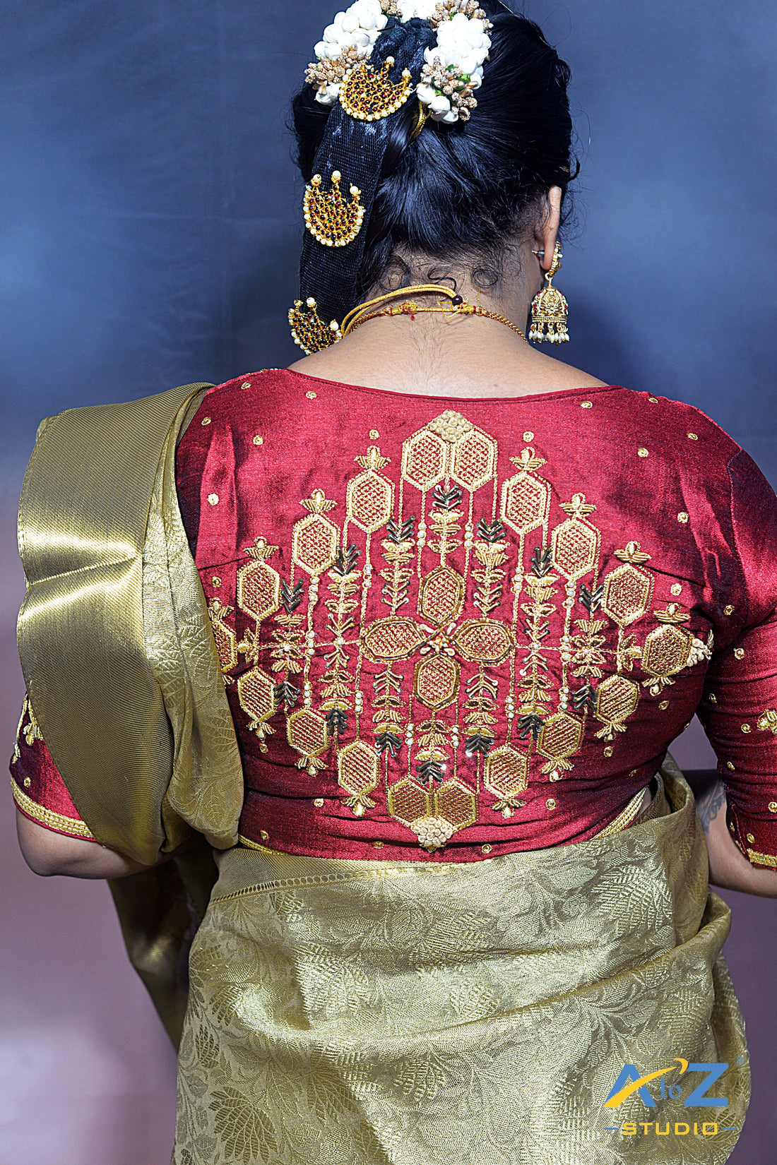 Ethnic Fashion Alert: ₹699 Aari Blouses You’ll Love from AtoZ Studio