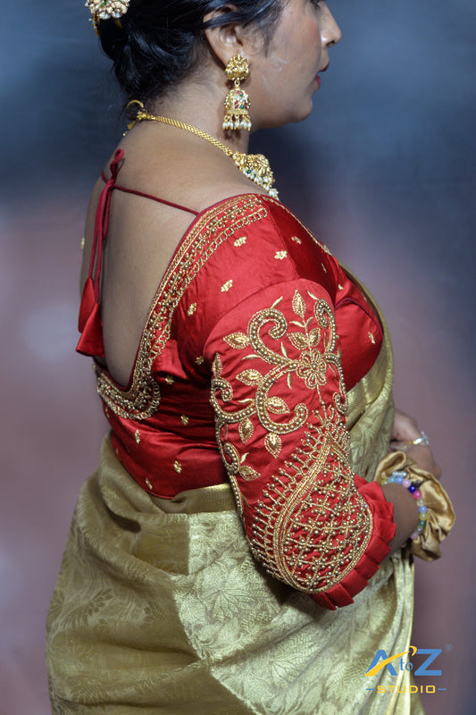 From Casual to Festive: Aari Work Blouses at ₹699 That Fit Every Look