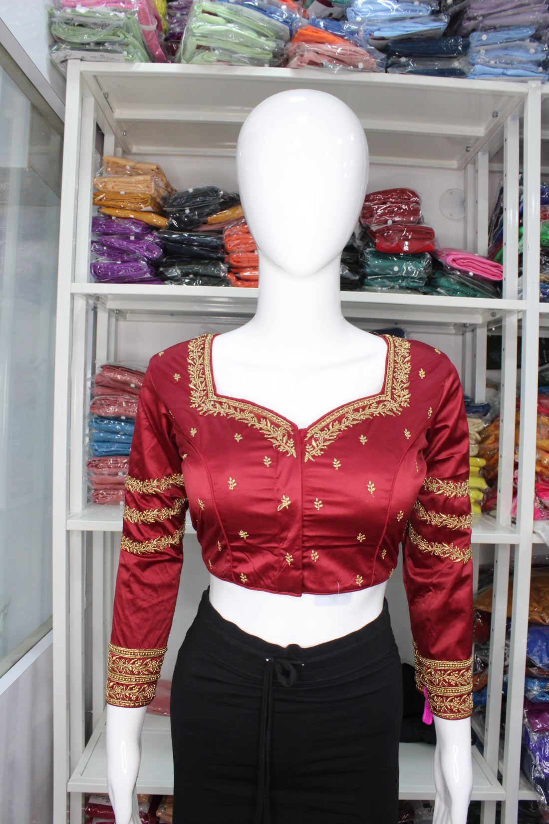 Traditional Aari Work Blouses – AtoZ Studio's Signature Collection