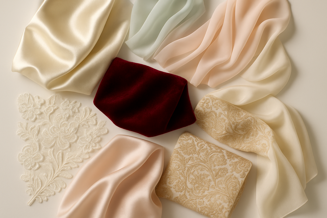 How to Pick the Right Fabric for Your Bridal Blouse