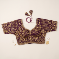 Purple Product Code: 40426 Design: Self Design Color: G Yellow Cloth: Cotton
