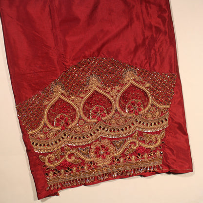 Sangria Maharani Handwork Blouse Fabric