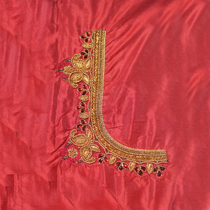 Sangria Maharani Handwork Blouse Fabric