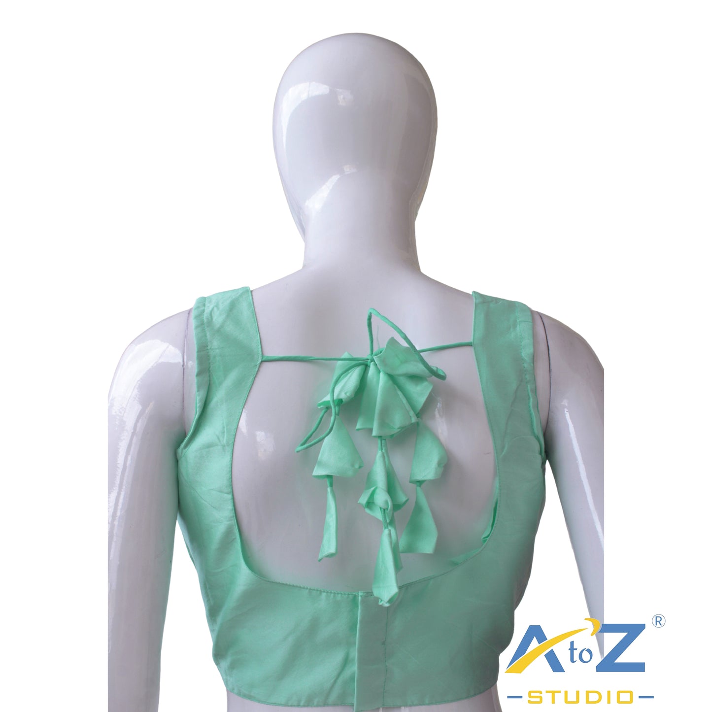 Light Rama Green Grace Cotton Blouse