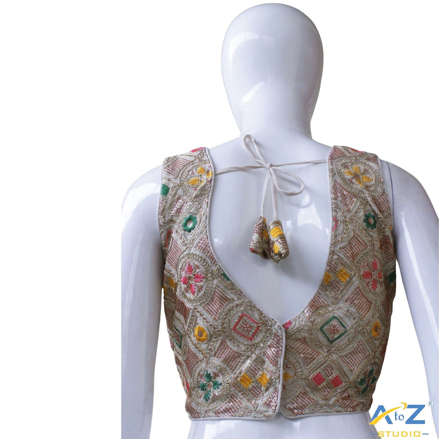 Cream Floral Elegance