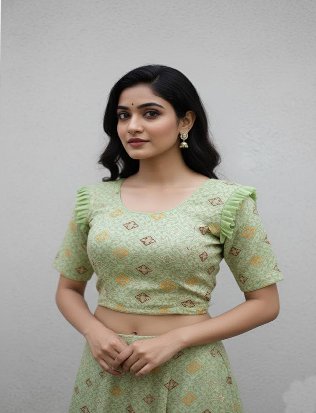 Pista Crush Blouse with Kite Print