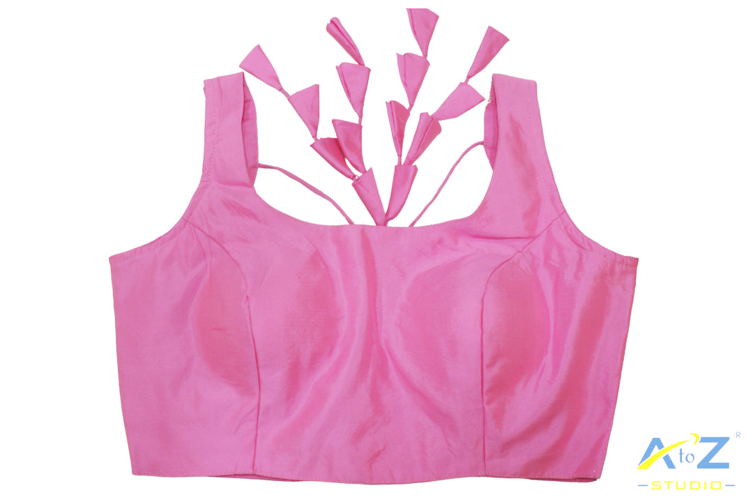 Light Pink Blush Radiance Cotton Blouse