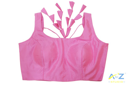 Light Pink Blush Radiance Cotton Blouse