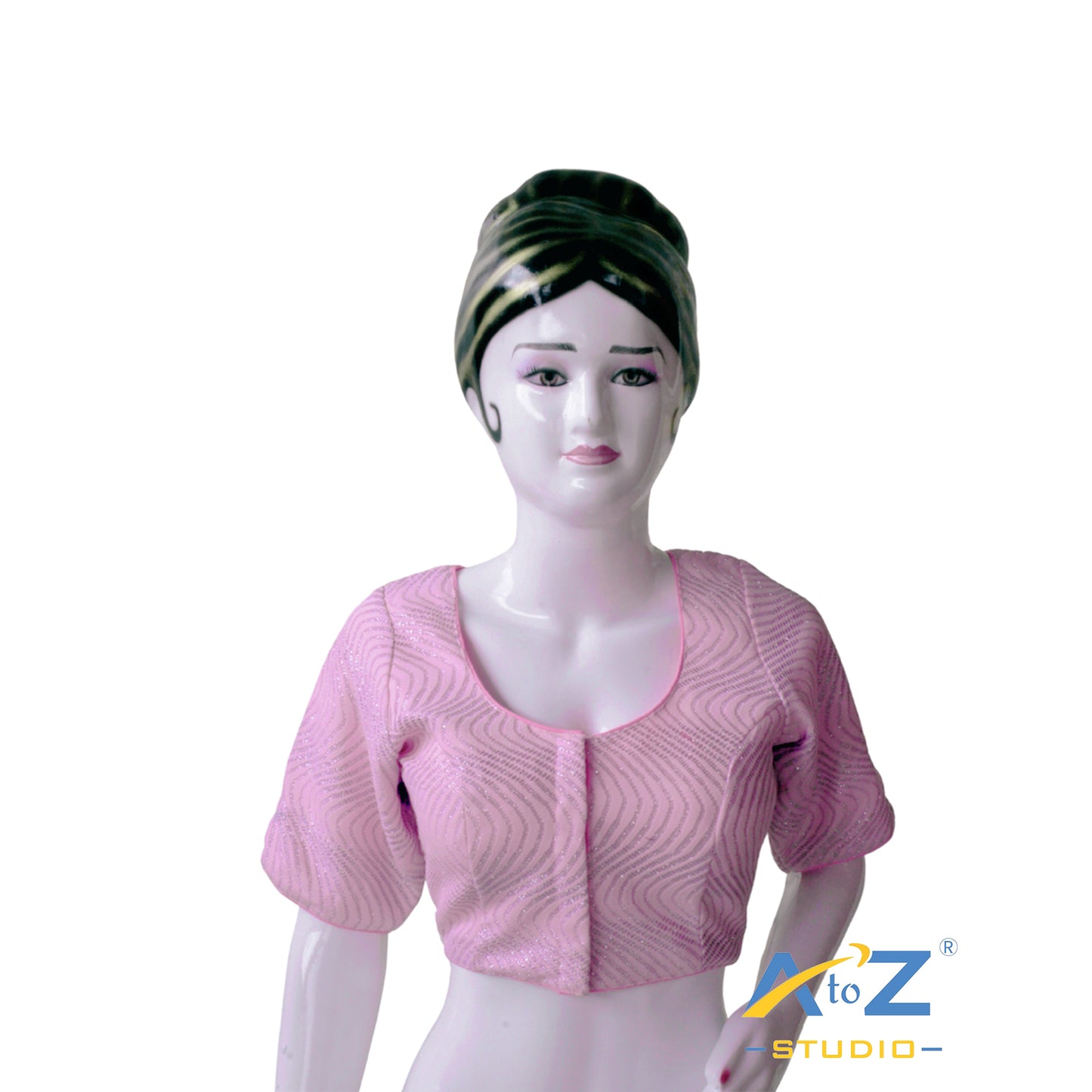 Light Pink Sequin Blouse