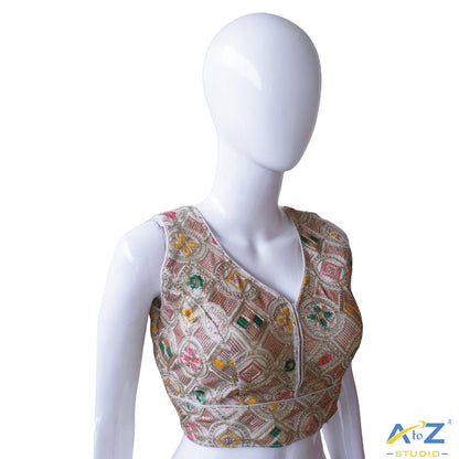 Cream Floral Elegance