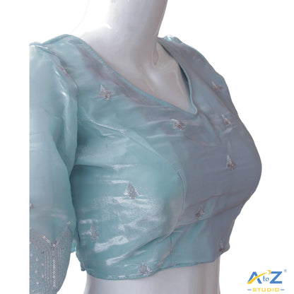 Sky Blue fancy Blouse